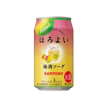 [유통기한임박 0원할인] 산토리 호로요이 매실소다 350ml X 6캔