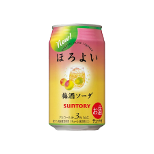 [유통기한임박 0원할인] 산토리 호로요이 매실소다 350ml X 6캔